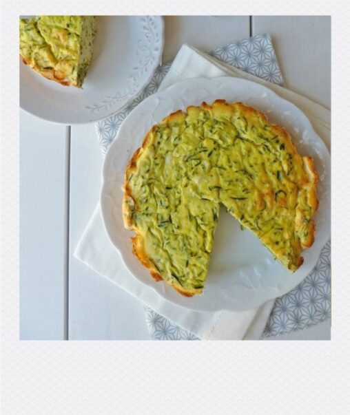 clafoutis courgettes